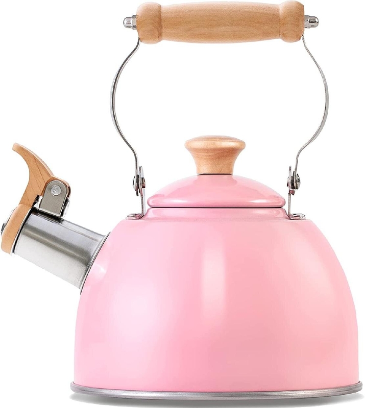 newdatatrade 1.6 qt Stainless Steel Whistling Stovetop Kettle