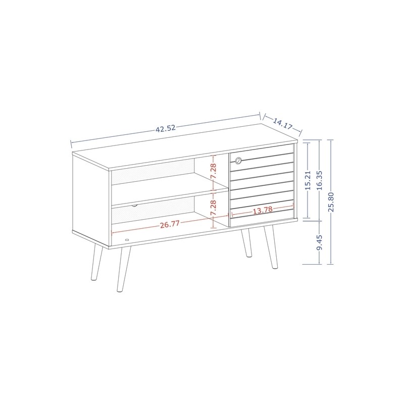 Oglethorpe TV Stand for TVs up to 46"