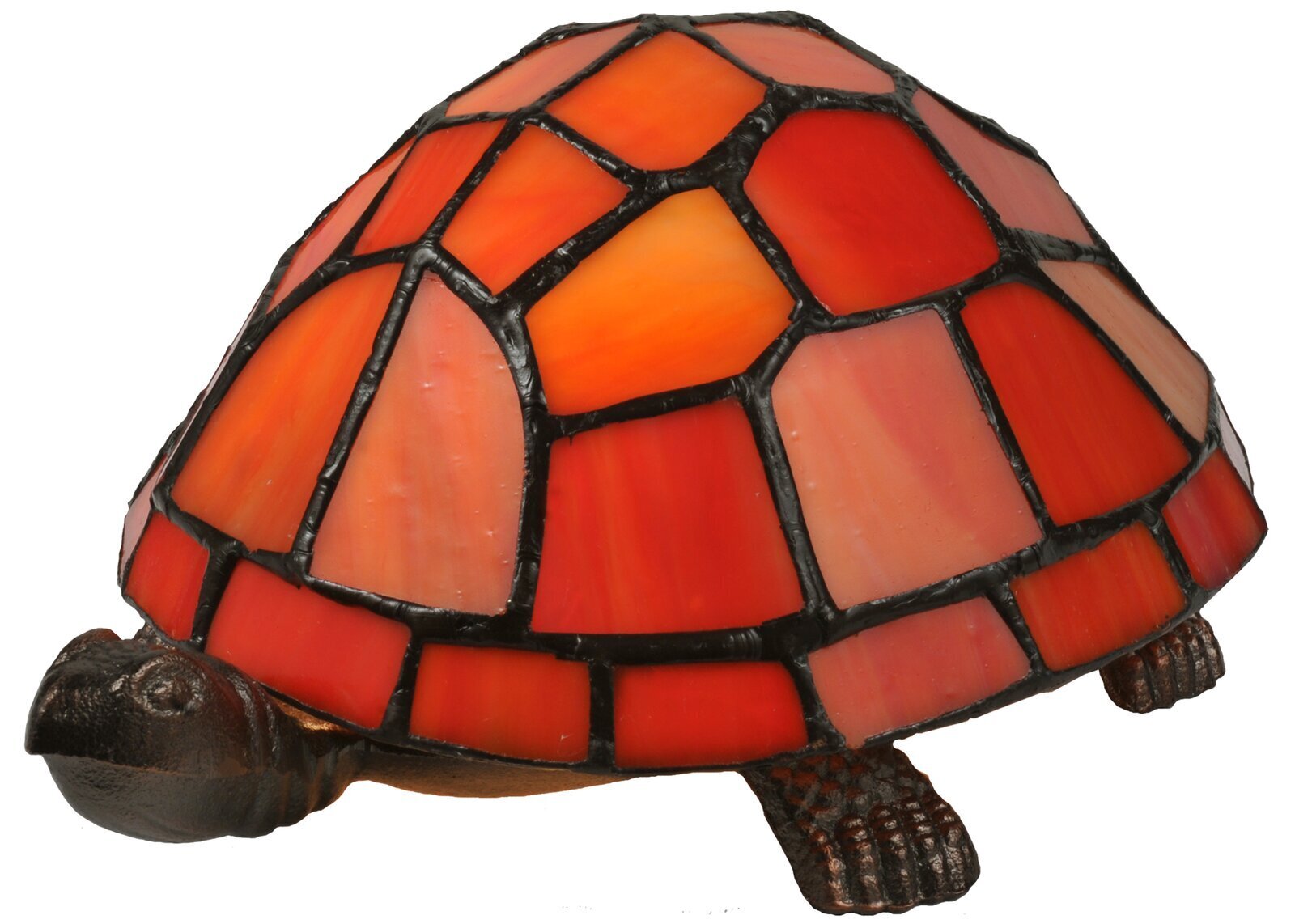 Orange Turtle Tiffany Lamp
