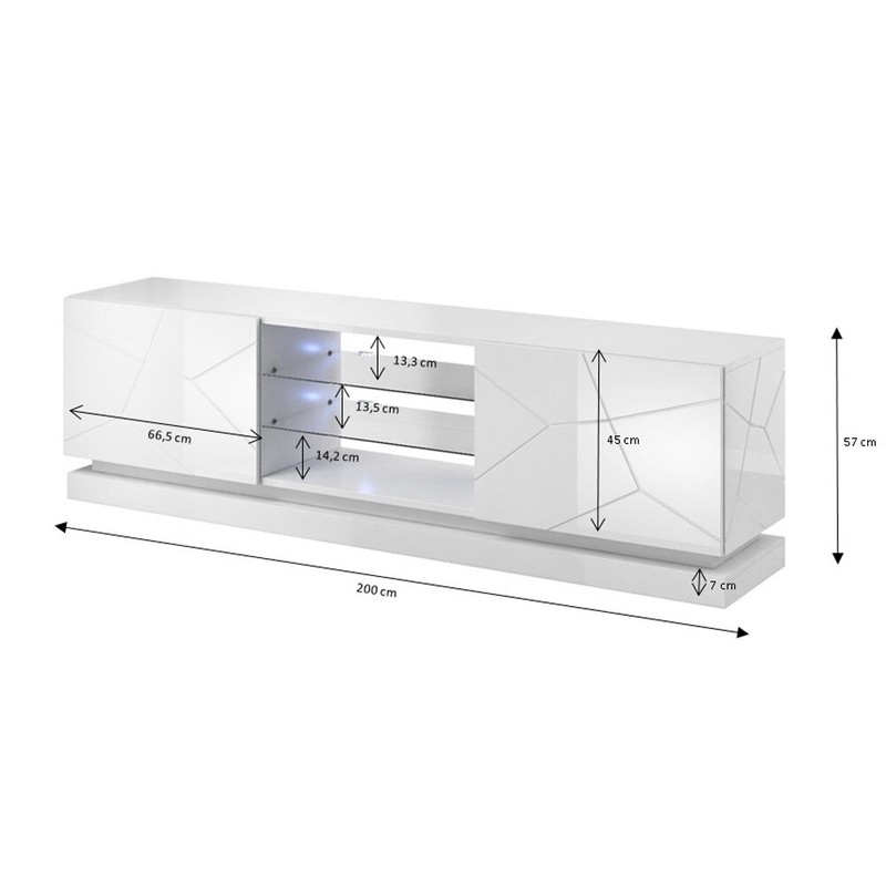 Orduna TV Stand for TVs up to 88"