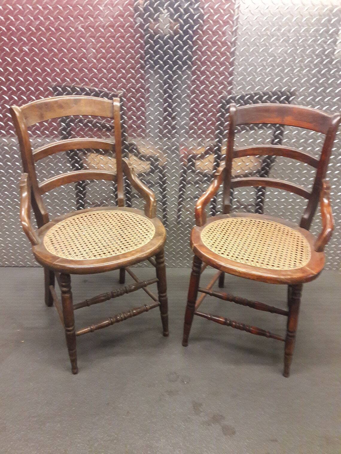 Original Victorian era captain’s chairs 