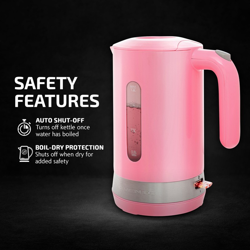 Ovente 1.8 qt. Stainless Steel Electric Tea Kettle