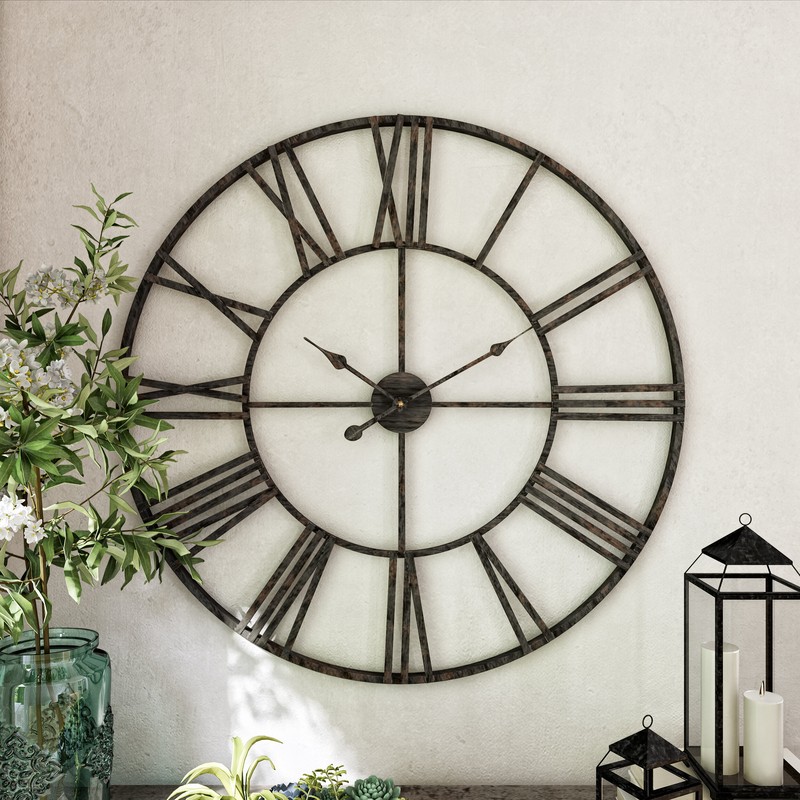 Oversized Eisenhauer Wall Clock