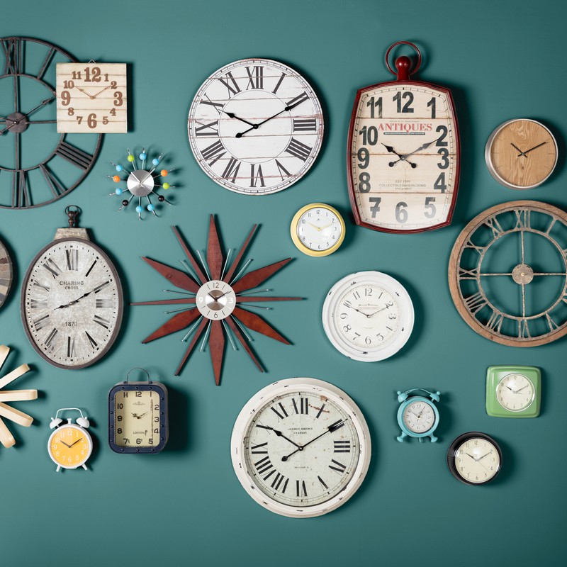 Oversized Eisenhauer Wall Clock