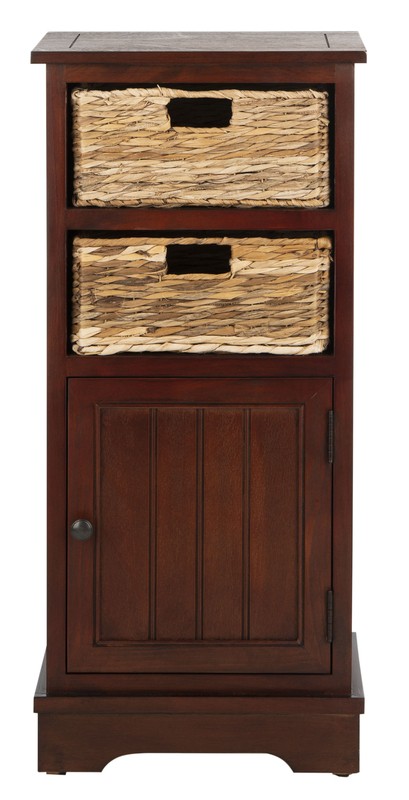 Painswick 35'' Tall Solid Wood 1 - Door Accent Cabinet