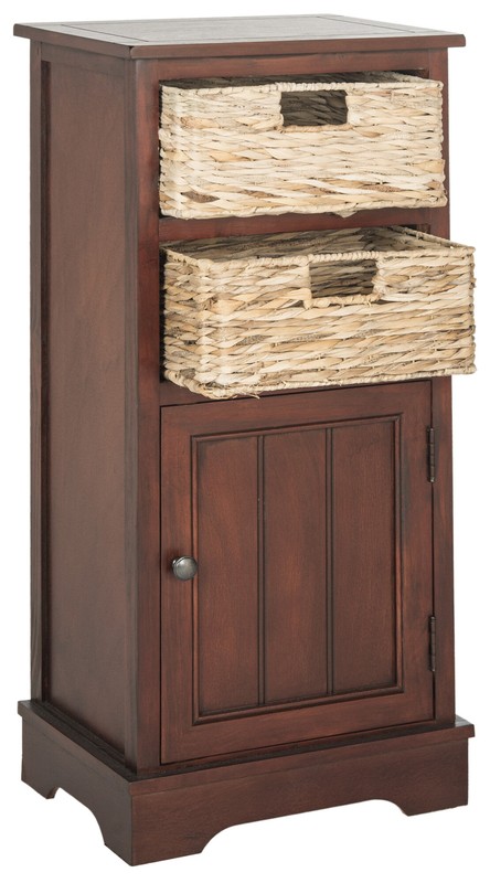 Painswick 35'' Tall Solid Wood 1 - Door Accent Cabinet