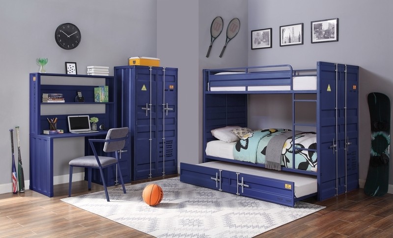 Parke Metal Standard Bunk Bed with Trundle by Mason & Marbles