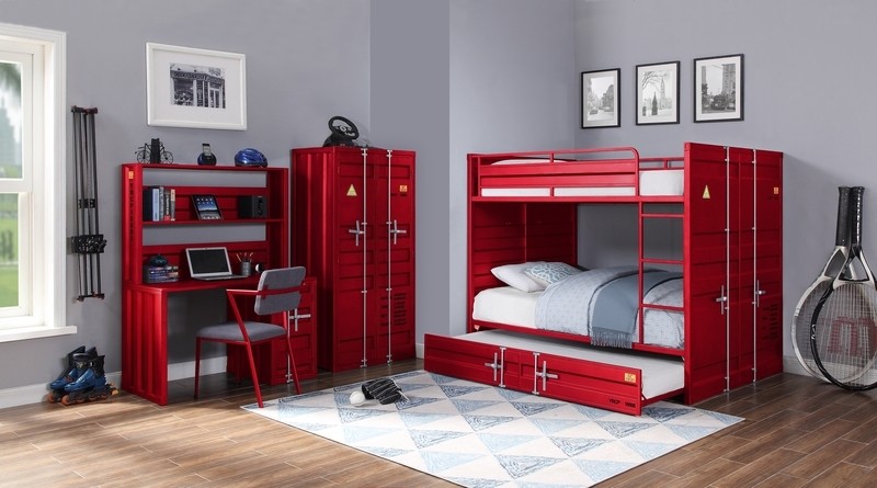 Parke Metal Standard Bunk Bed with Trundle by Mason & Marbles