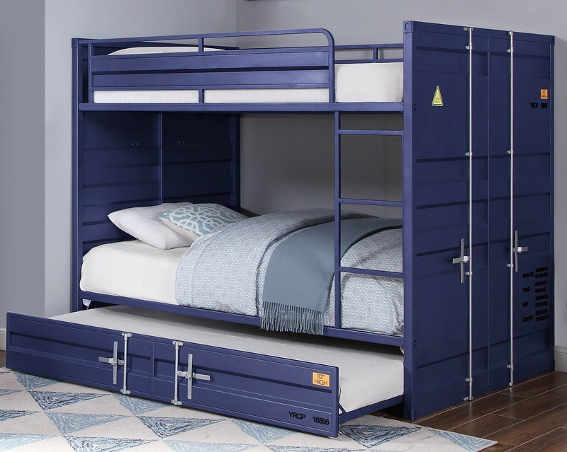 Parke Metal Standard Bunk Bed with Trundle by Mason & Marbles