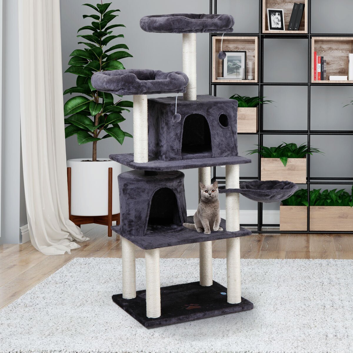 Particleboard Condo Style Cat Tree