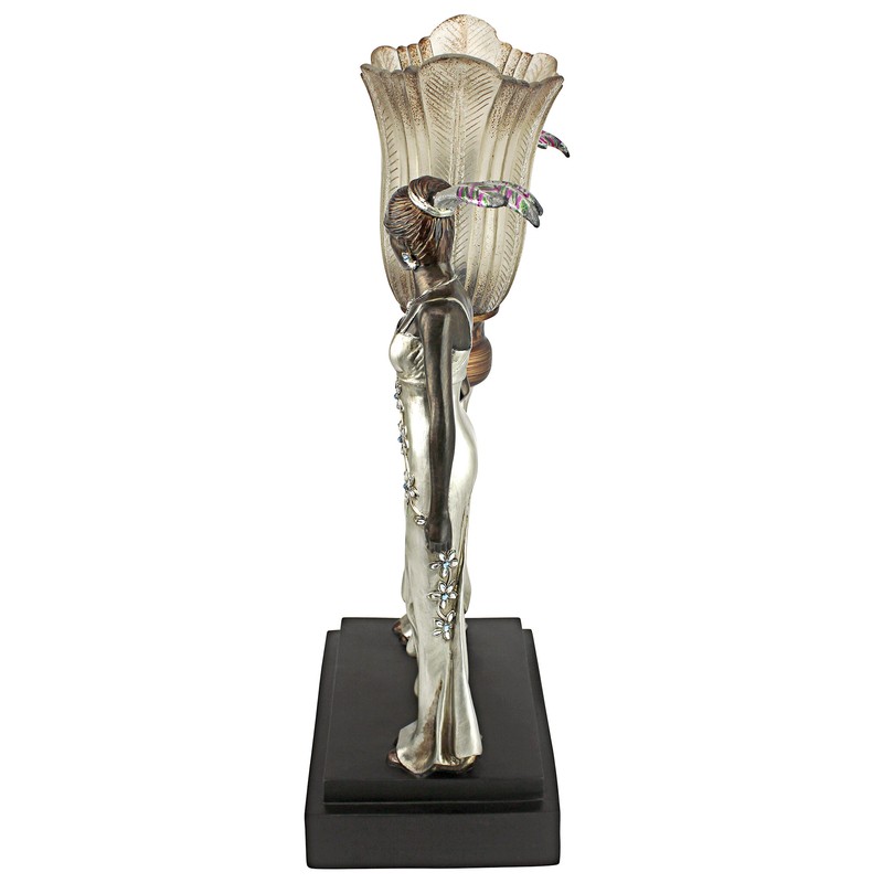 Peacock Maidens Illuminated Figurine