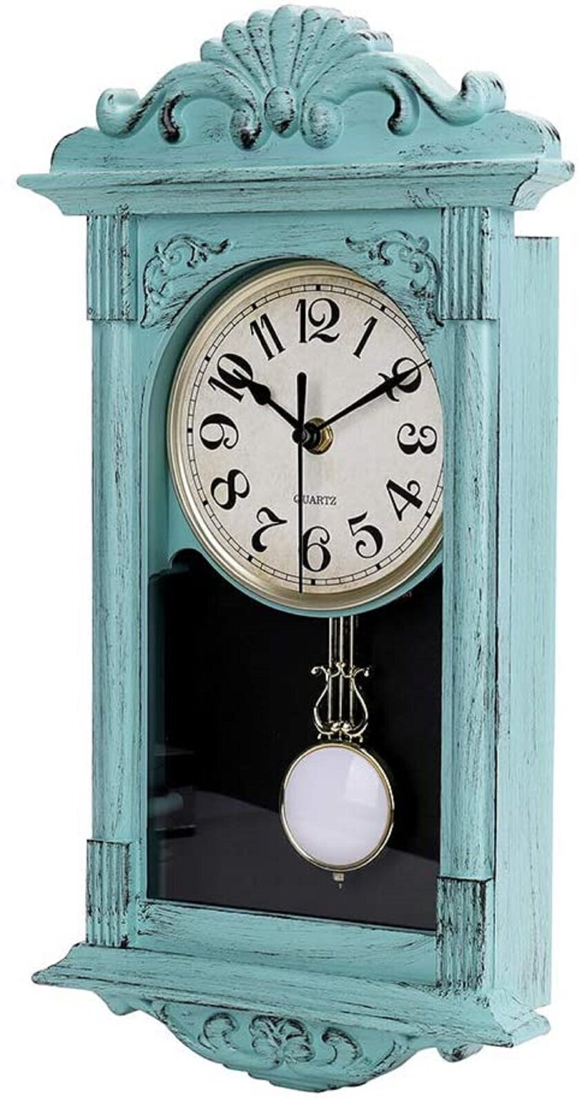 Pendulum retro clock