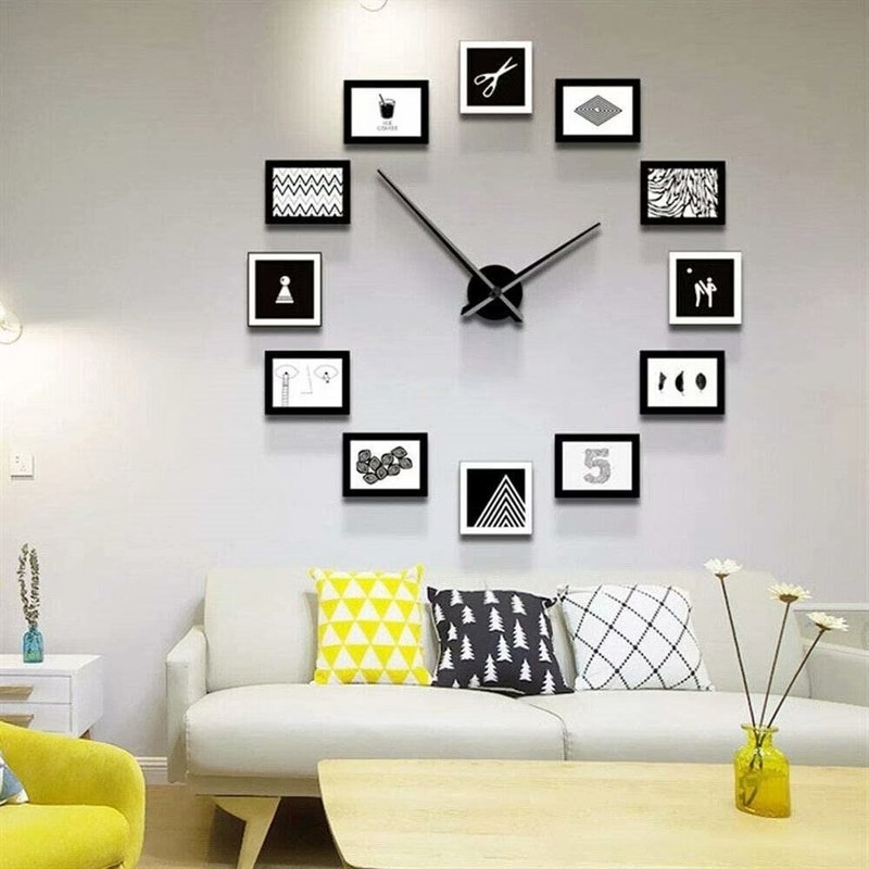 Photo Frame Wall Clock