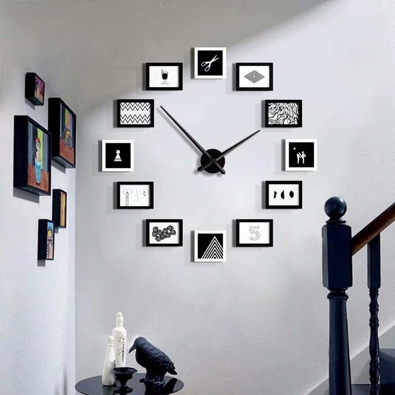 Photo Frame Wall Clock