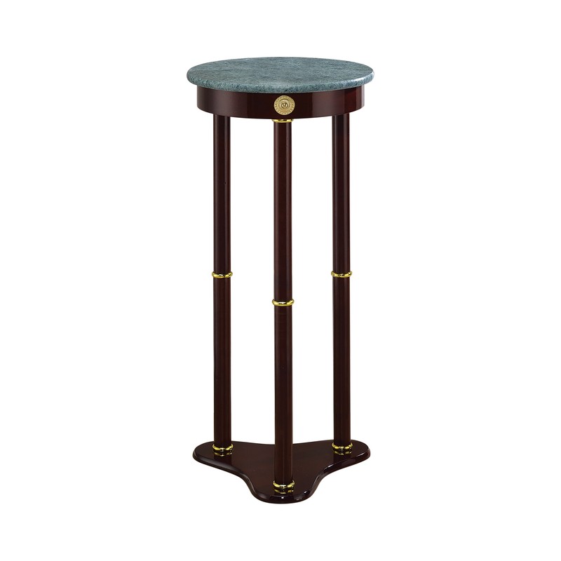 Pimms Round Pedestal Marble Plant Stand