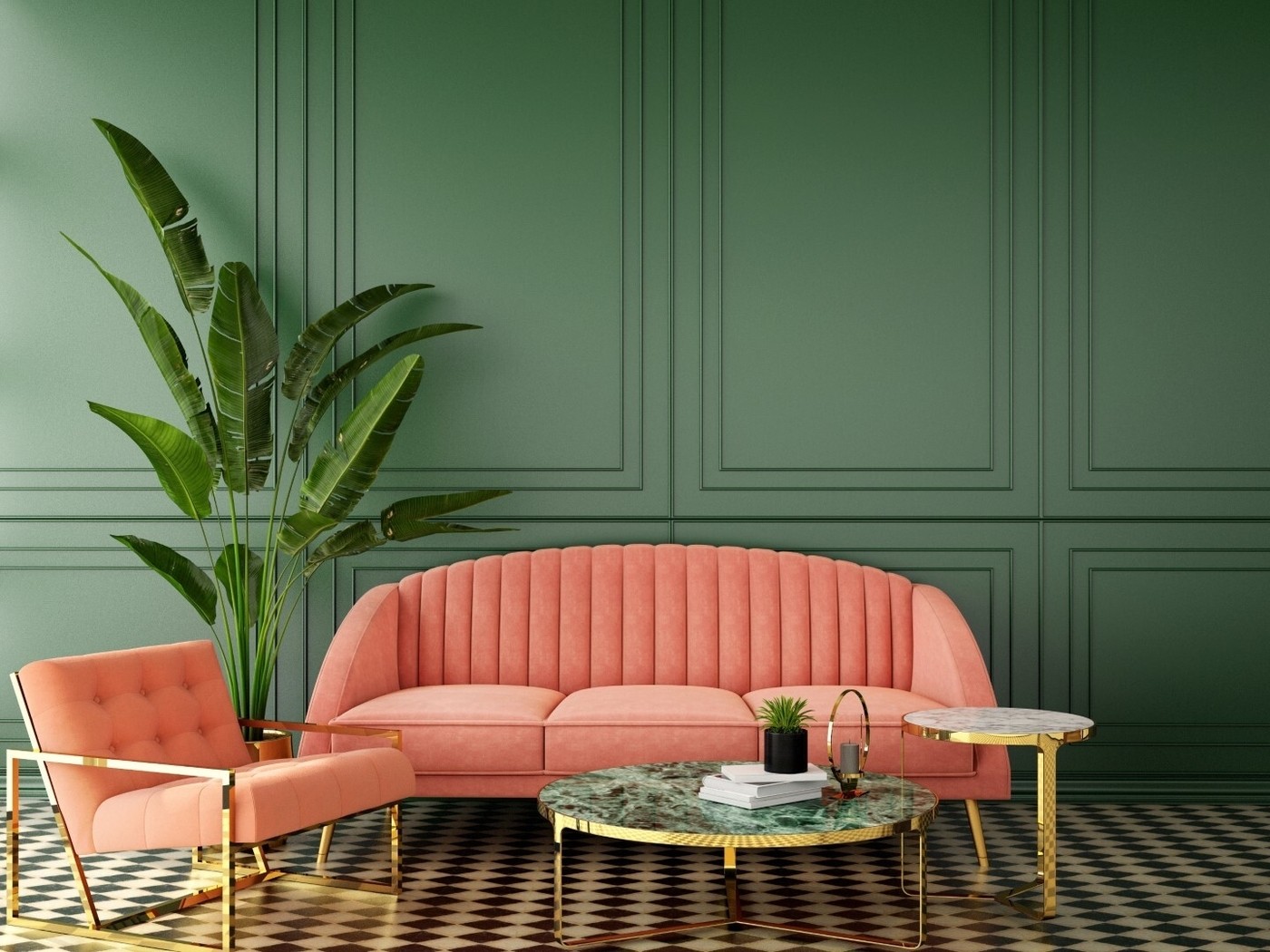 Green: How to Decorate with the Color of the Year - Foter