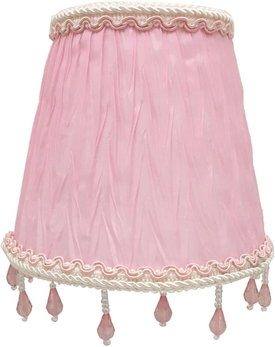 Pink Regal Shade With Tassels 