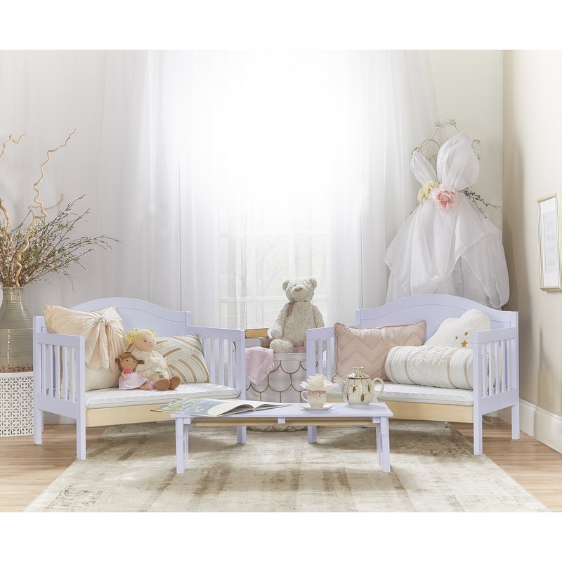 Portland Toddler Solid Wood Convertible Bed by Harriet Bee
