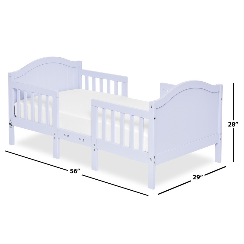 Portland Toddler Solid Wood Convertible Bed by Harriet Bee