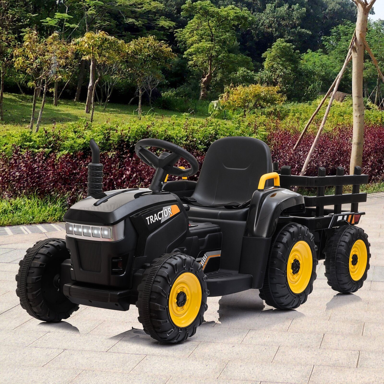 Power Wheels Miniature Electric Ride On Tractor for Kids
