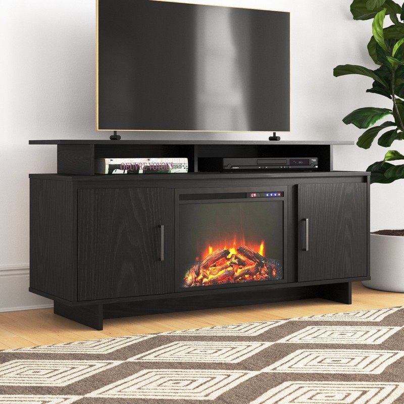65 inch TV Stand with Fireplace - Ideas on Foter