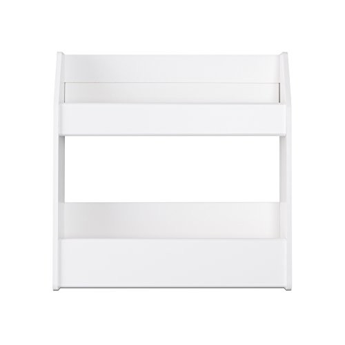 Prepac 2-Tier Floating Wine and Liquor Rack, White, 24 Standard 750ml Bottles Spirits