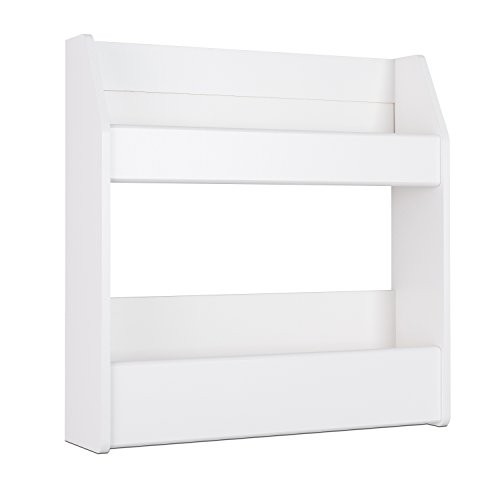 Prepac 2-Tier Floating Wine and Liquor Rack, White, 24 Standard 750ml Bottles Spirits