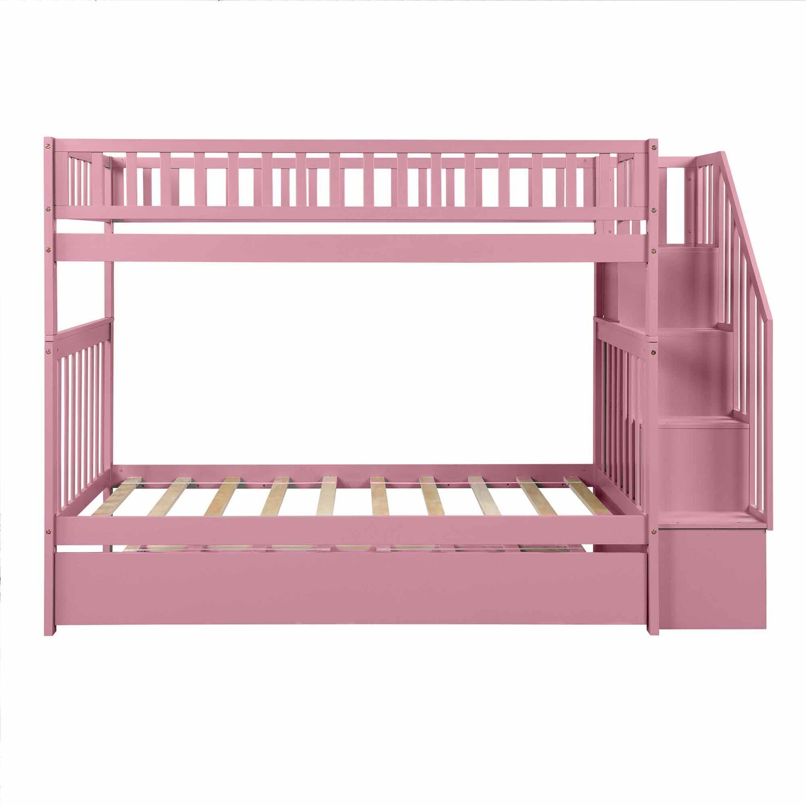 Princess Bunk Bed with a Trundle