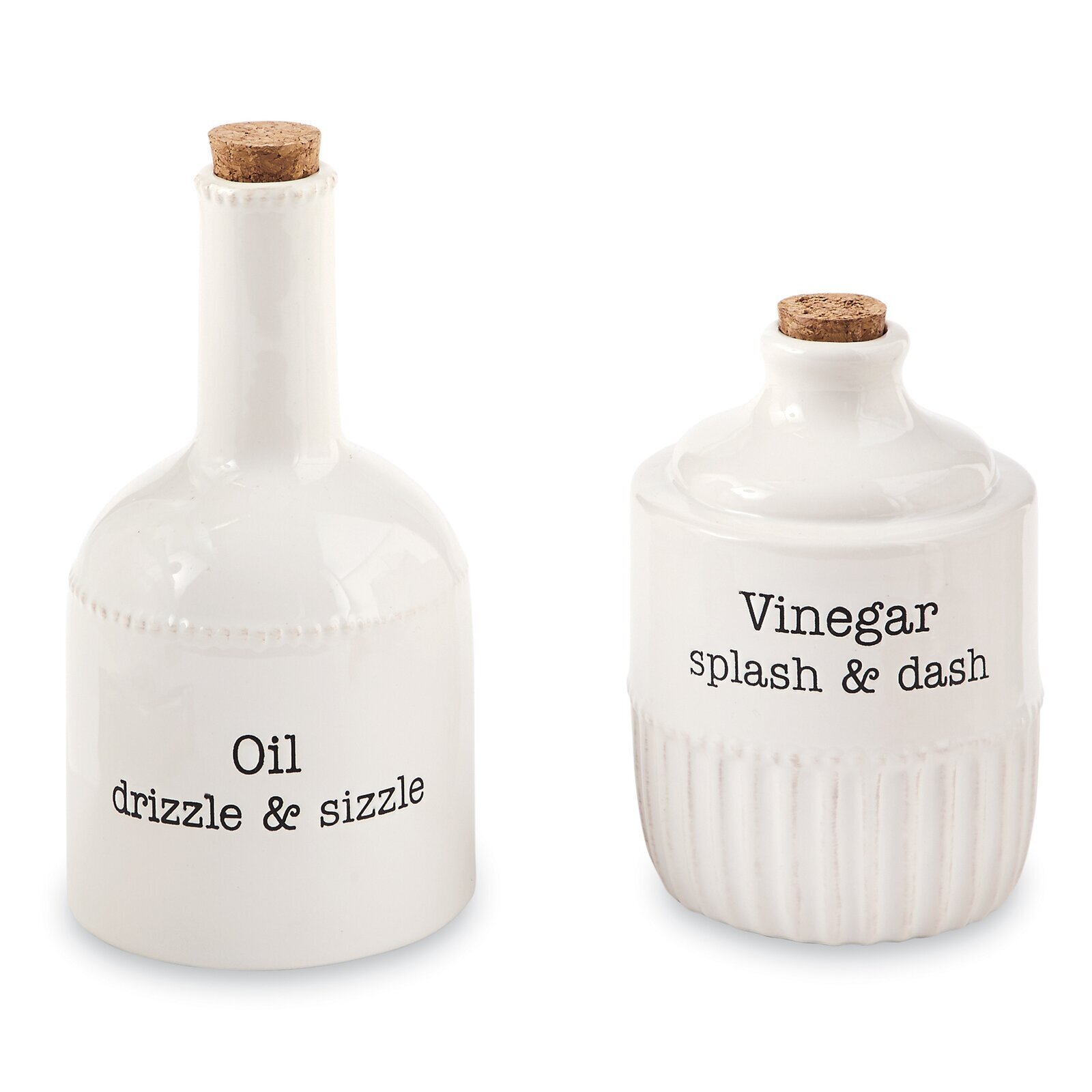 Quirky decorative olive oil bottles