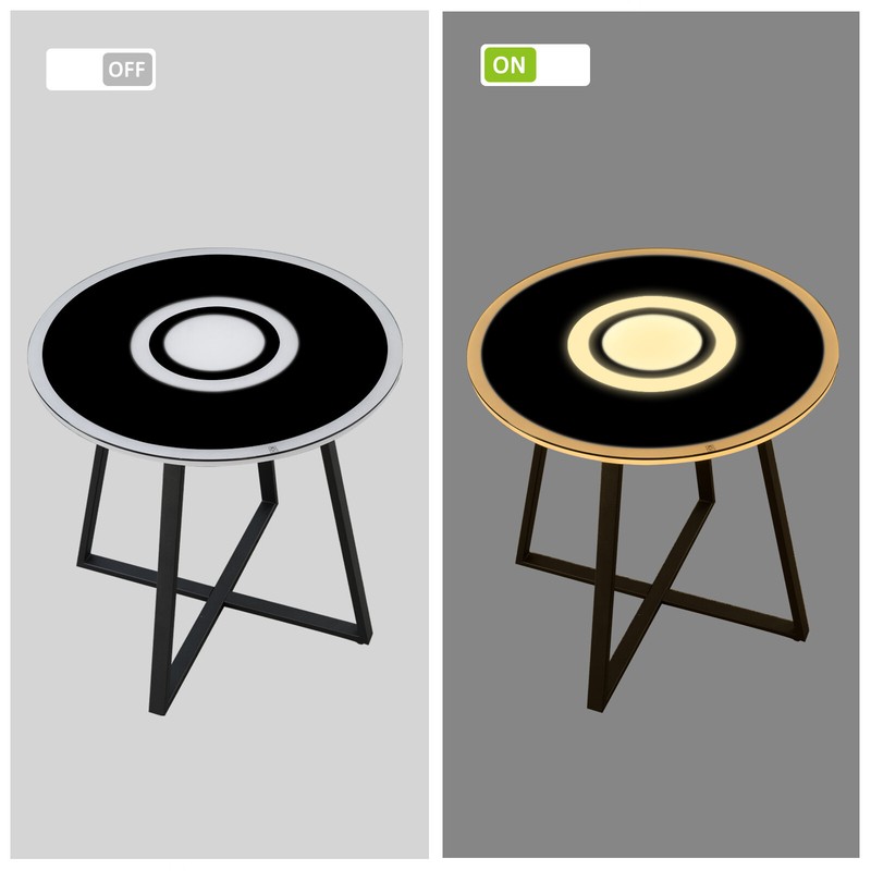 Ratana 19.685'' Tall End Table Built-In Outlets