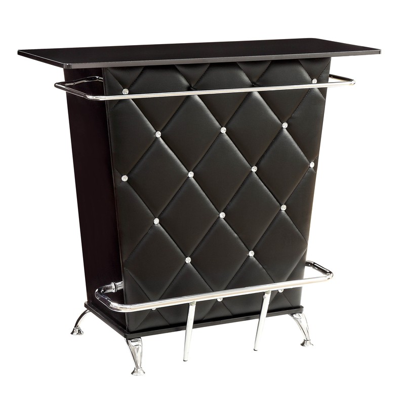 Reeves Tufted Bar with Wine Storage