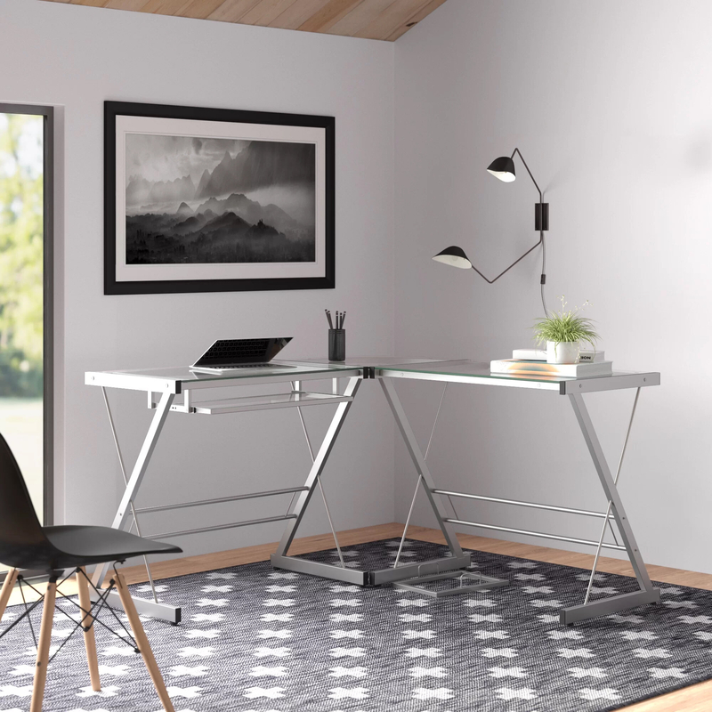 Reversible L-Shape Desk