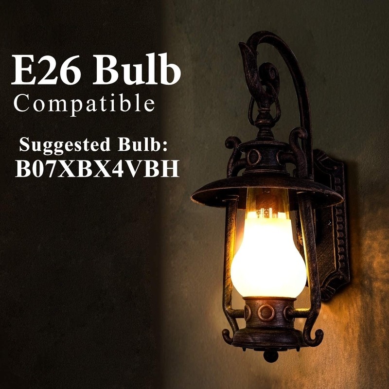Rosalie Bronze 22.84'' H Outdoor Wall Lantern