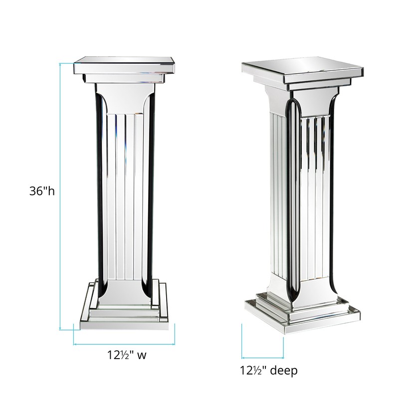 Rosalynn Rectangular Pedestal Plant Stand