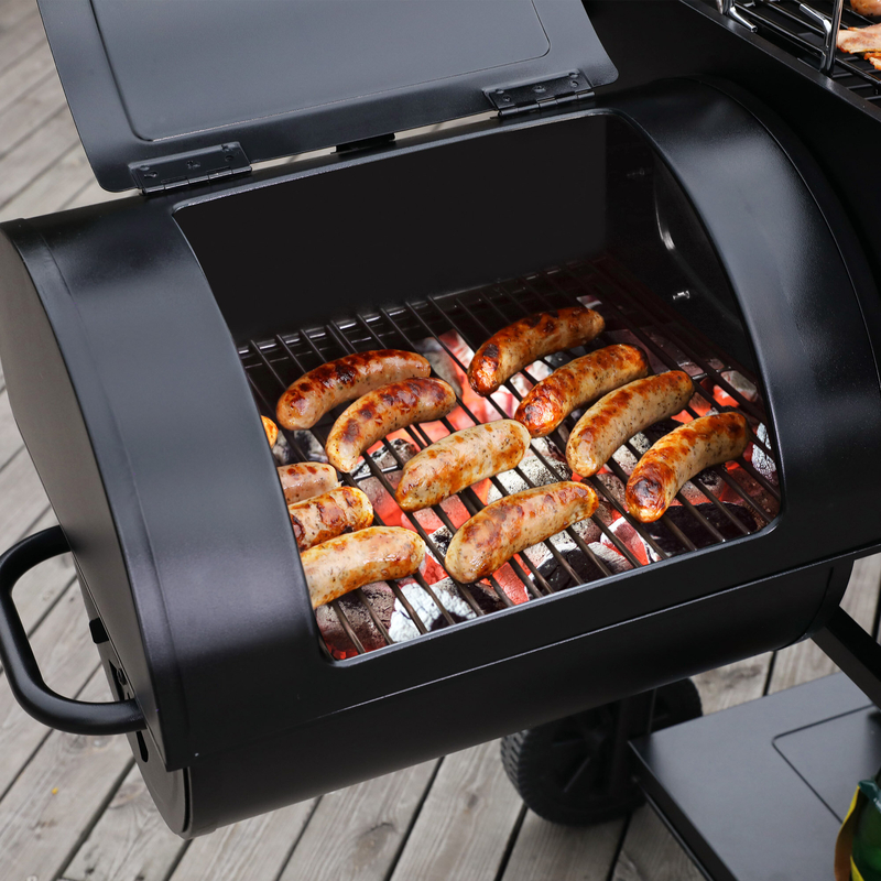 Royal Gourmet Deluxe 36-inch Charcoal Barrel Grill | Foter