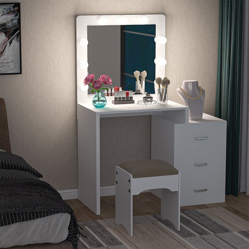 Safira 39.5'' Wide Vanity with Mirror