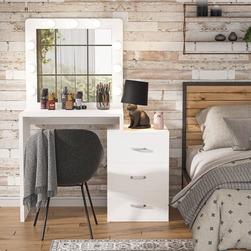 Safira 39.5'' Wide Vanity with Mirror