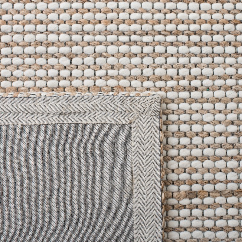 Scheidt Handmade Tufted Area Rug in Natural/Ivory