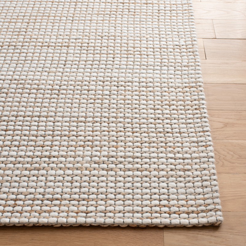Scheidt Handmade Tufted Area Rug in Natural/Ivory