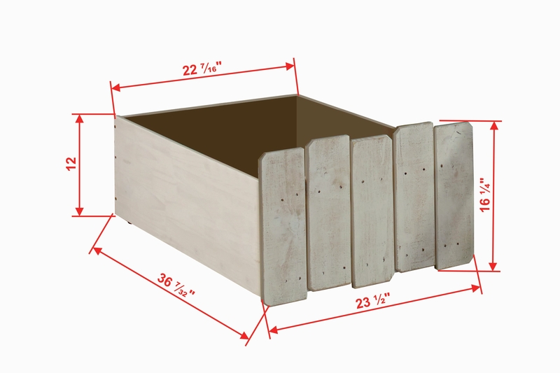 Schock Full Solid Wood Platform Loft Bed by Zoomie Kids