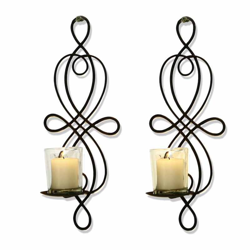 Wrought Iron Candle Wall Sconces - Ideas on Foter