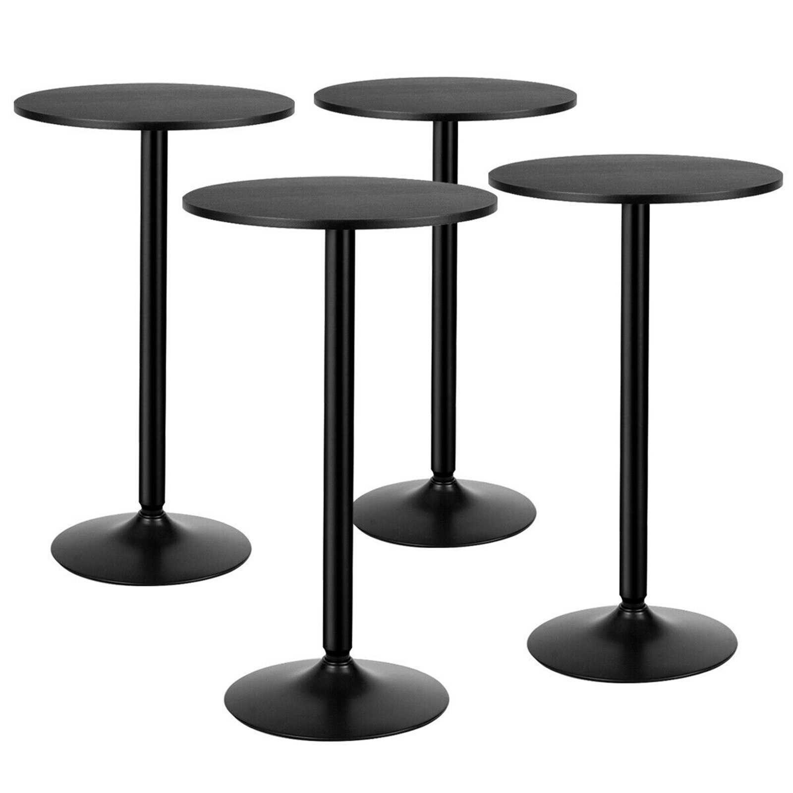 Set of 4 Classic Style Counter Height Tulip Tables