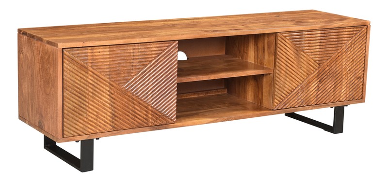Shaurya Solid Wood TV Stand for TVs up to 65"