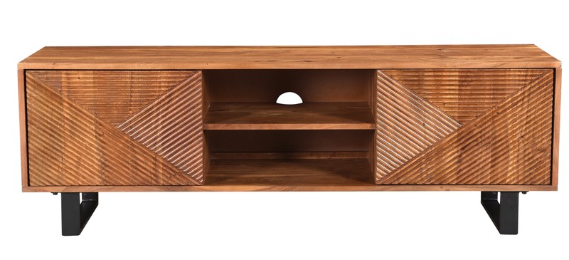Shaurya Solid Wood TV Stand for TVs up to 65"