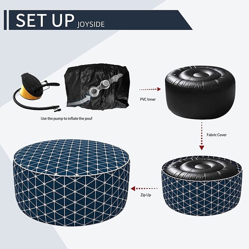 Shola Inflatable Outdoor Ottoman