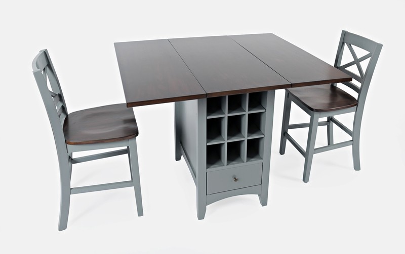 Simms Counter Height Drop Leaf Dining Table