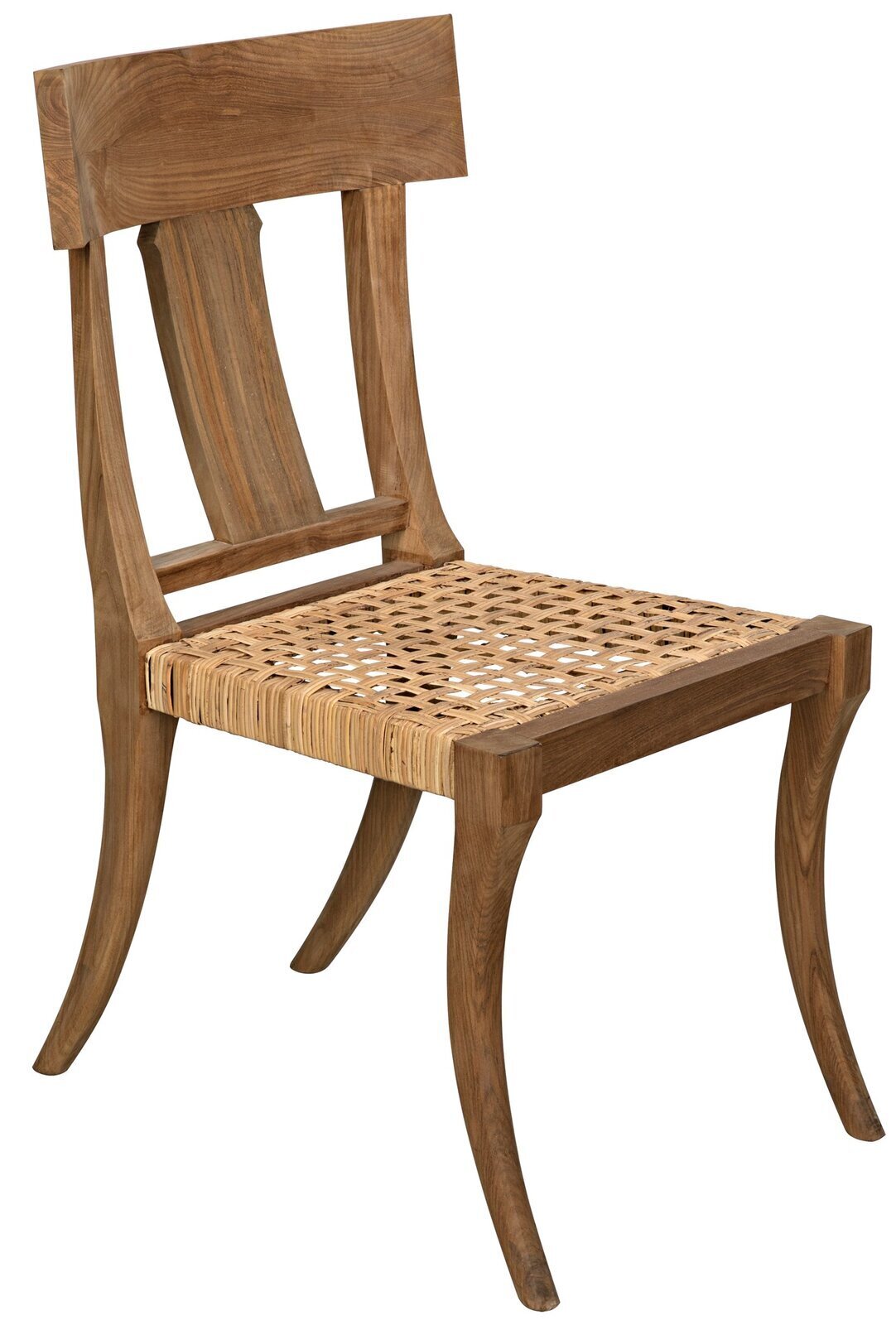 Slat Back Seagrass Chair