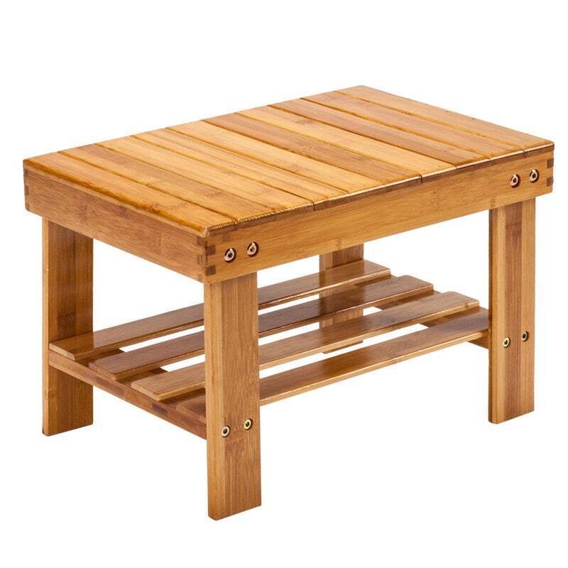 Small kids wooden bench