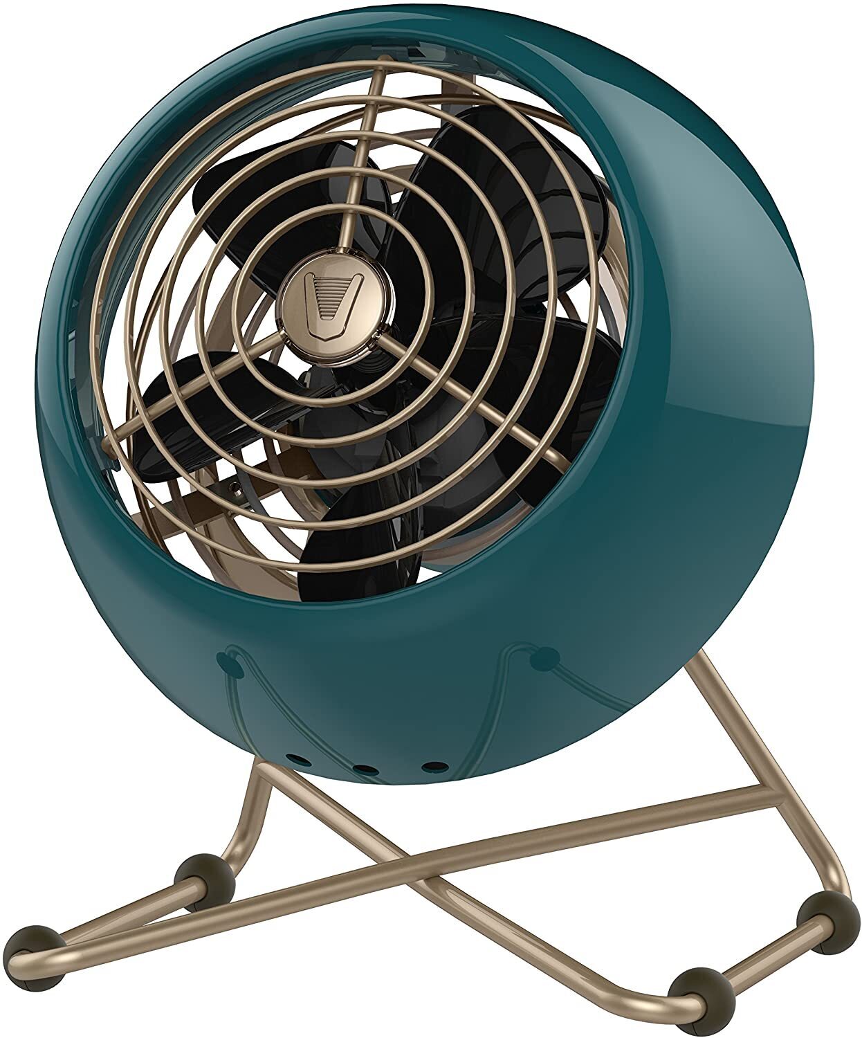Small Teal Blue Electric Fan