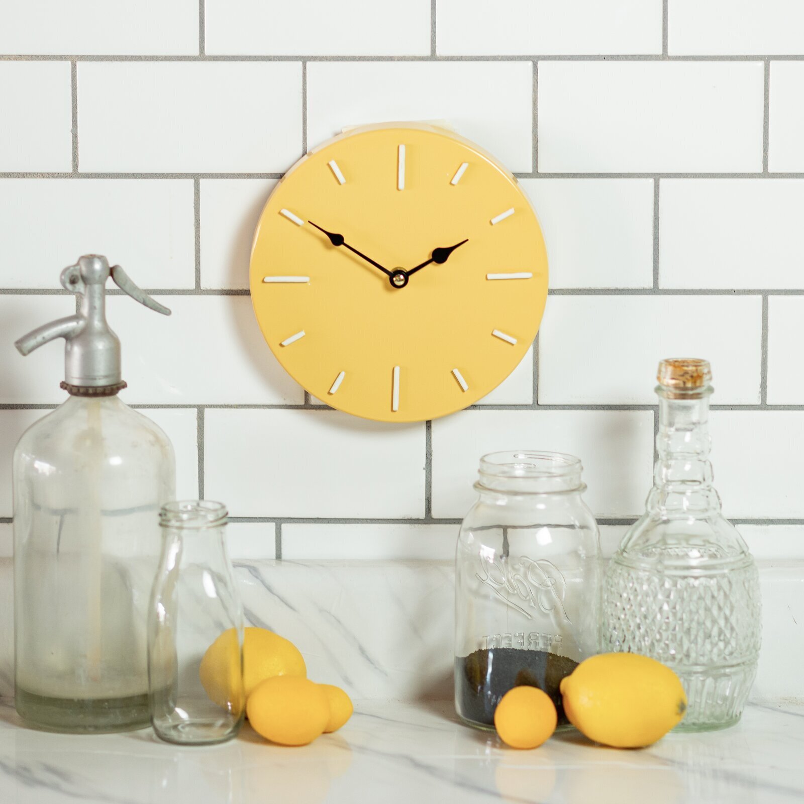 Small Yellow Faced Clock